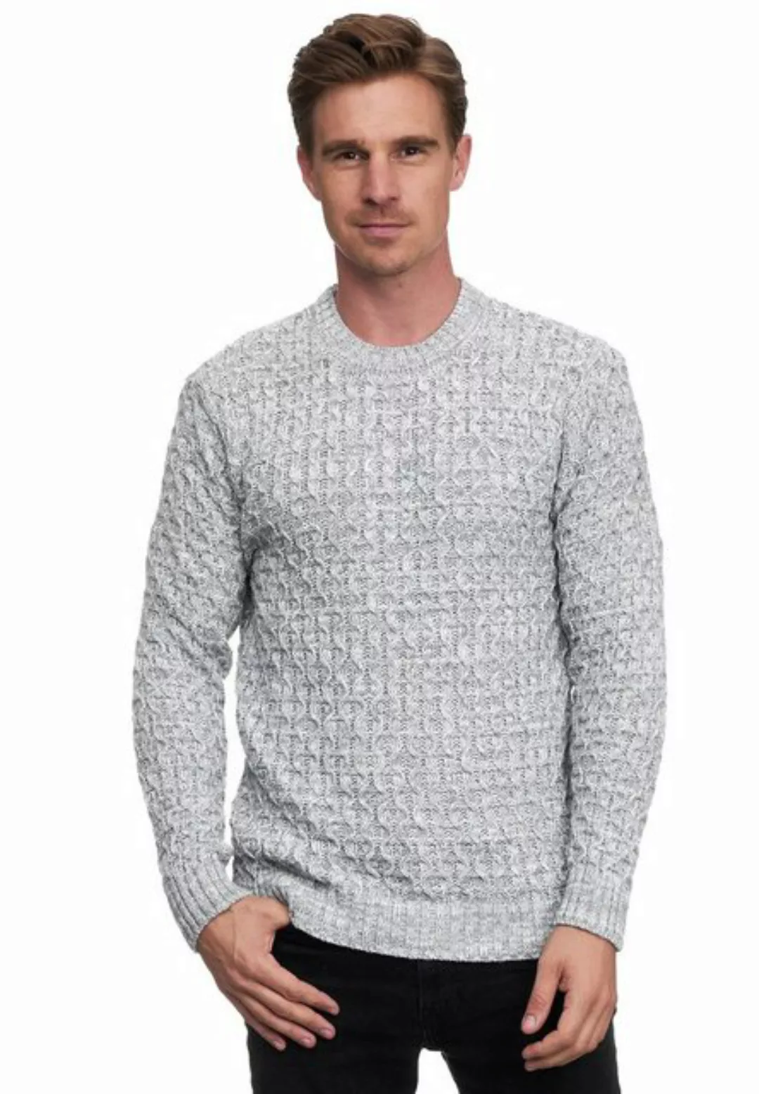 Rusty Neal Strickpullover, mit elegantem Rundhalsausschnitt günstig online kaufen