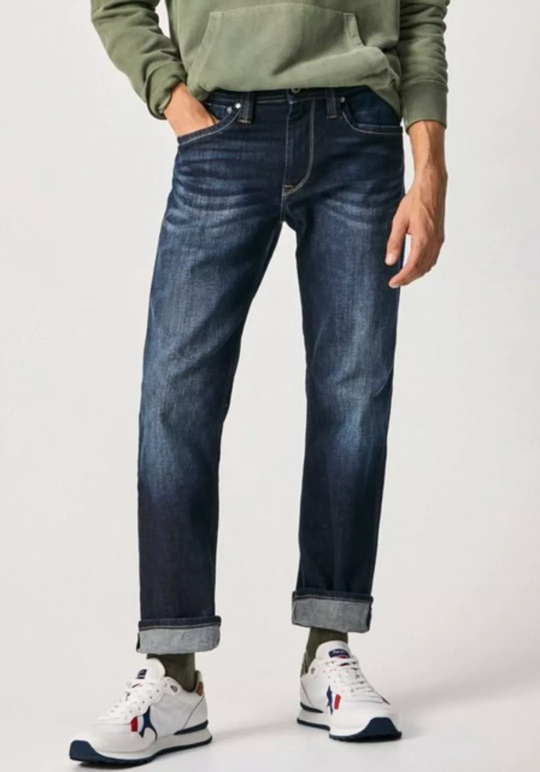 Pepe Jeans Straight-Jeans KINGSTON ZIP in 5-Pocket-Form günstig online kaufen