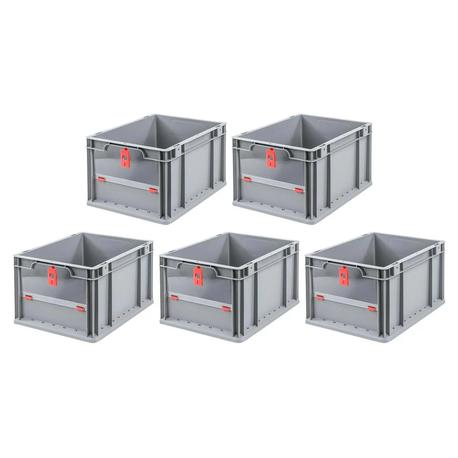 PROREGAL SparSet 5x Eurobox NextGen Insight Cover HxBxT 22 x 30 x 40 20 Lit günstig online kaufen