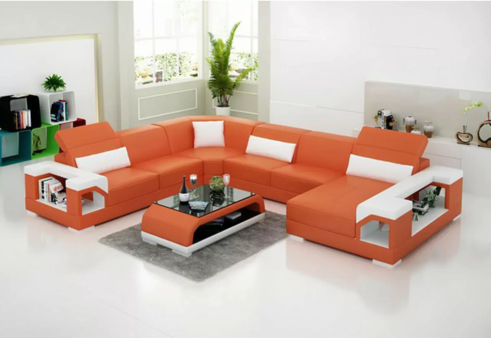 Xlmoebel Ecksofa Wohnlandschaft mit Ecksofa, Eckgarnitur, Couch, Sofas, Cou günstig online kaufen