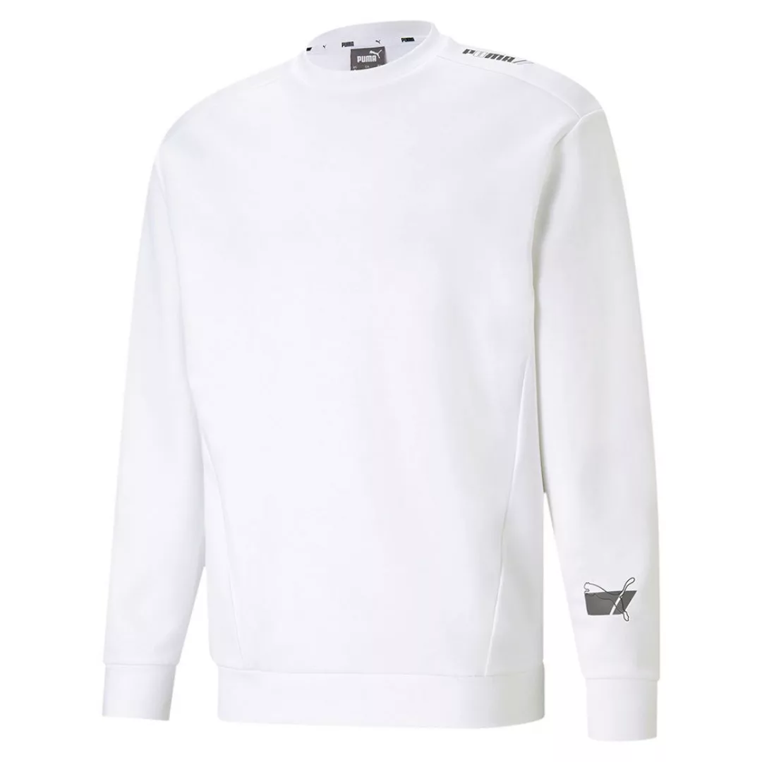Puma Rad/cal Crew Sweatshirt S Puma White günstig online kaufen