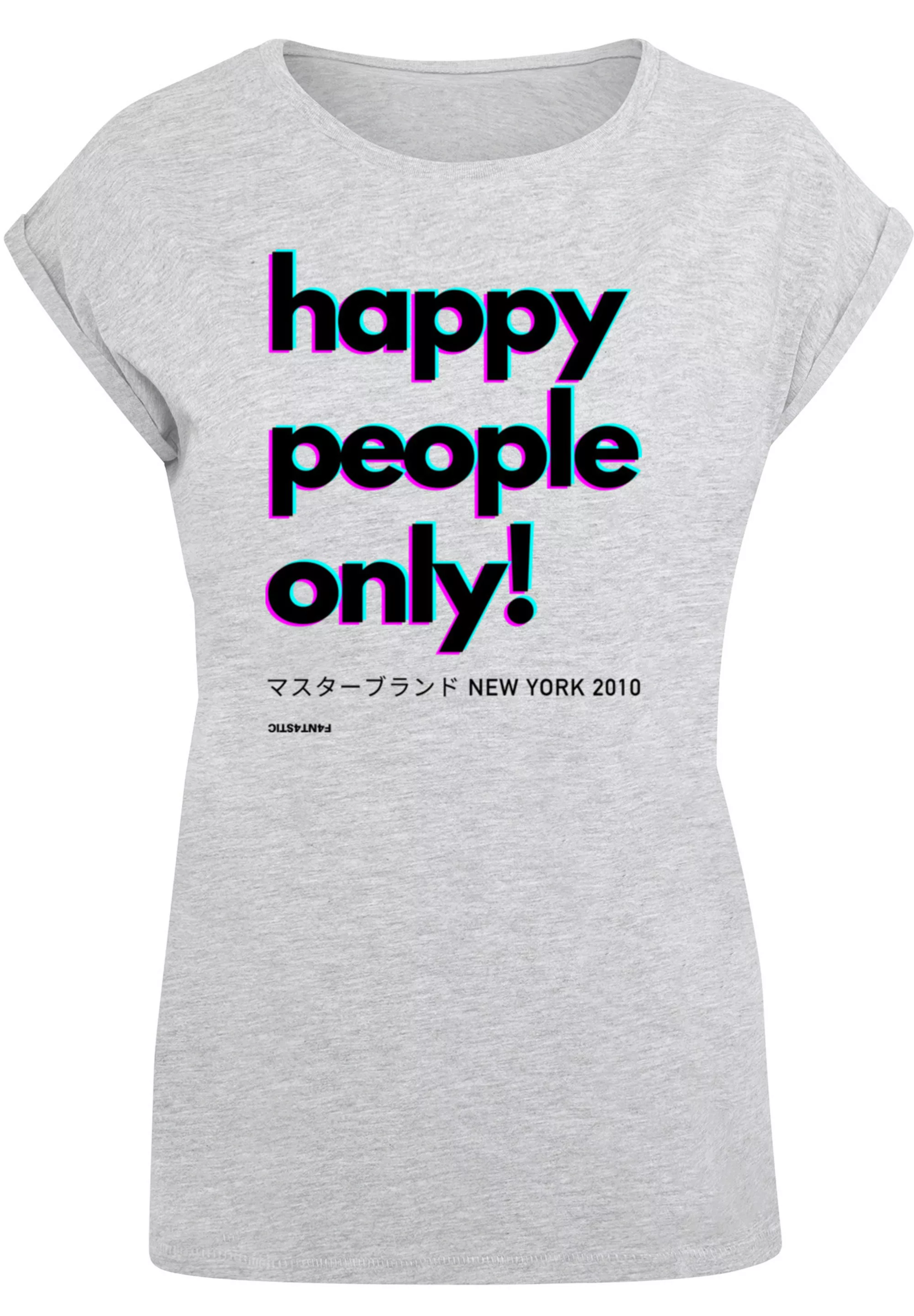 F4NT4STIC T-Shirt "Happy people only New York", Print günstig online kaufen