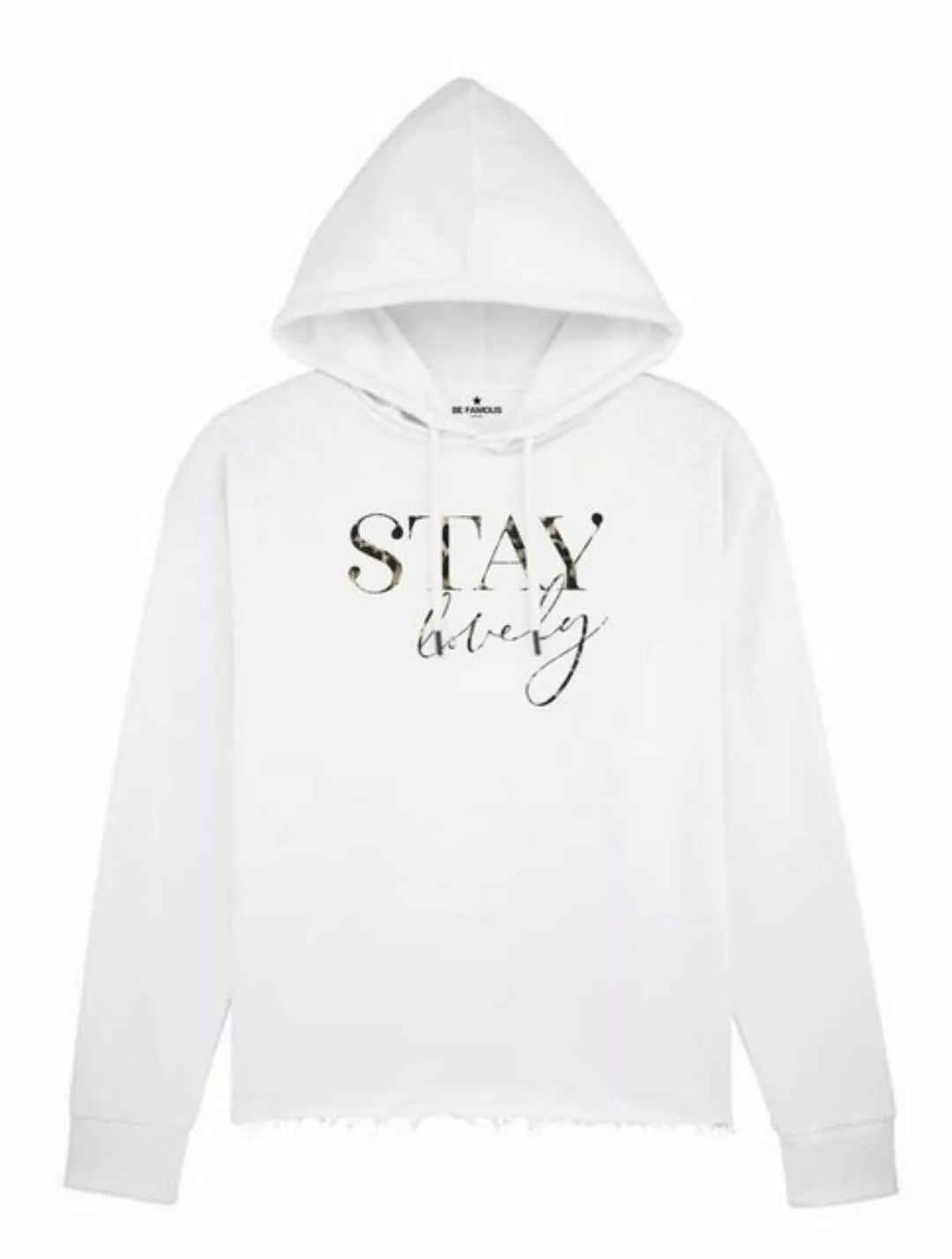 Sweatshirt Be Famous Women Boxy Hoodie STALO günstig online kaufen