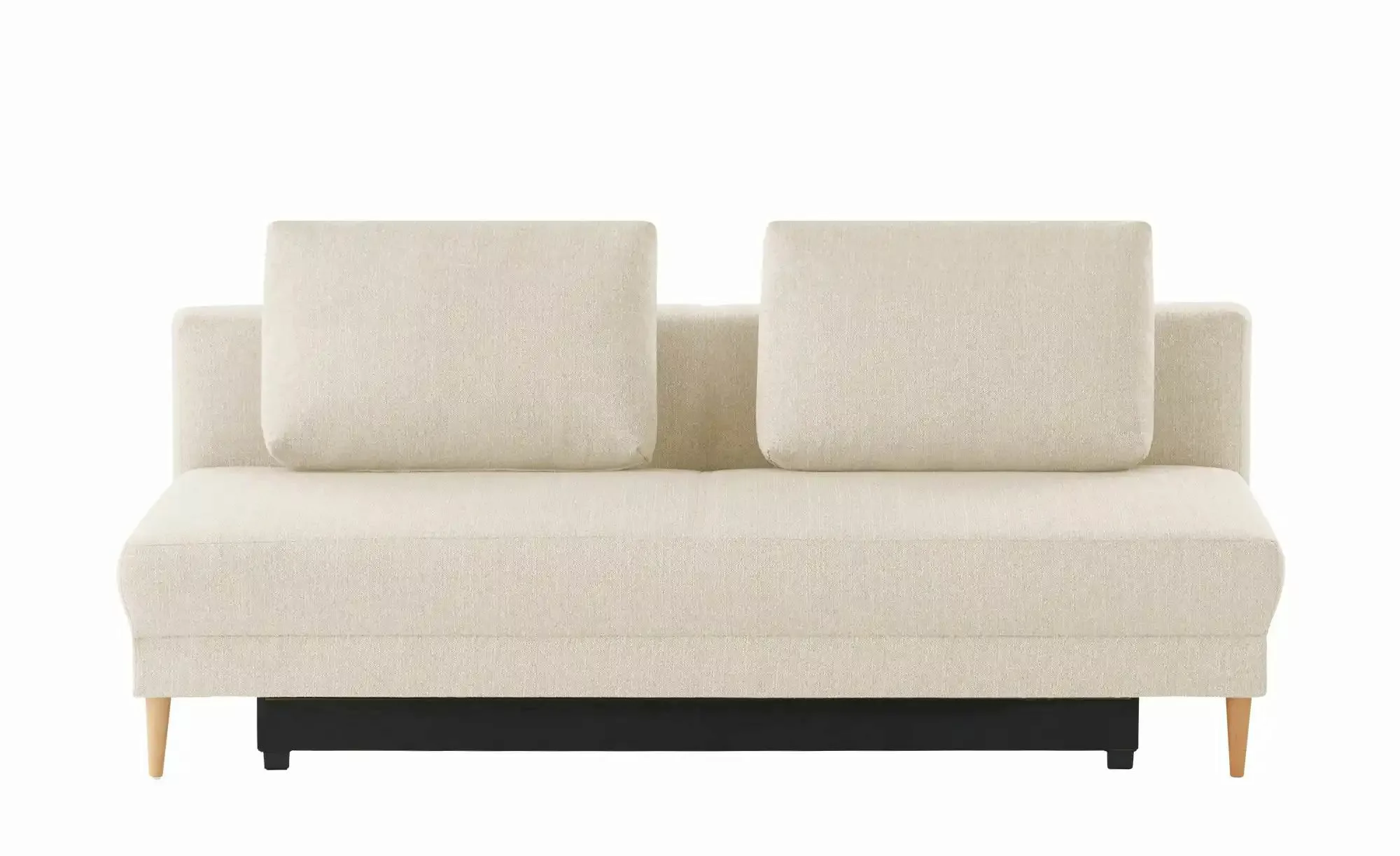 Schlafsofa mit Schlaffunktion Genua ¦ beige ¦ Maße (cm): B: 205 H: 89 T: 94 günstig online kaufen