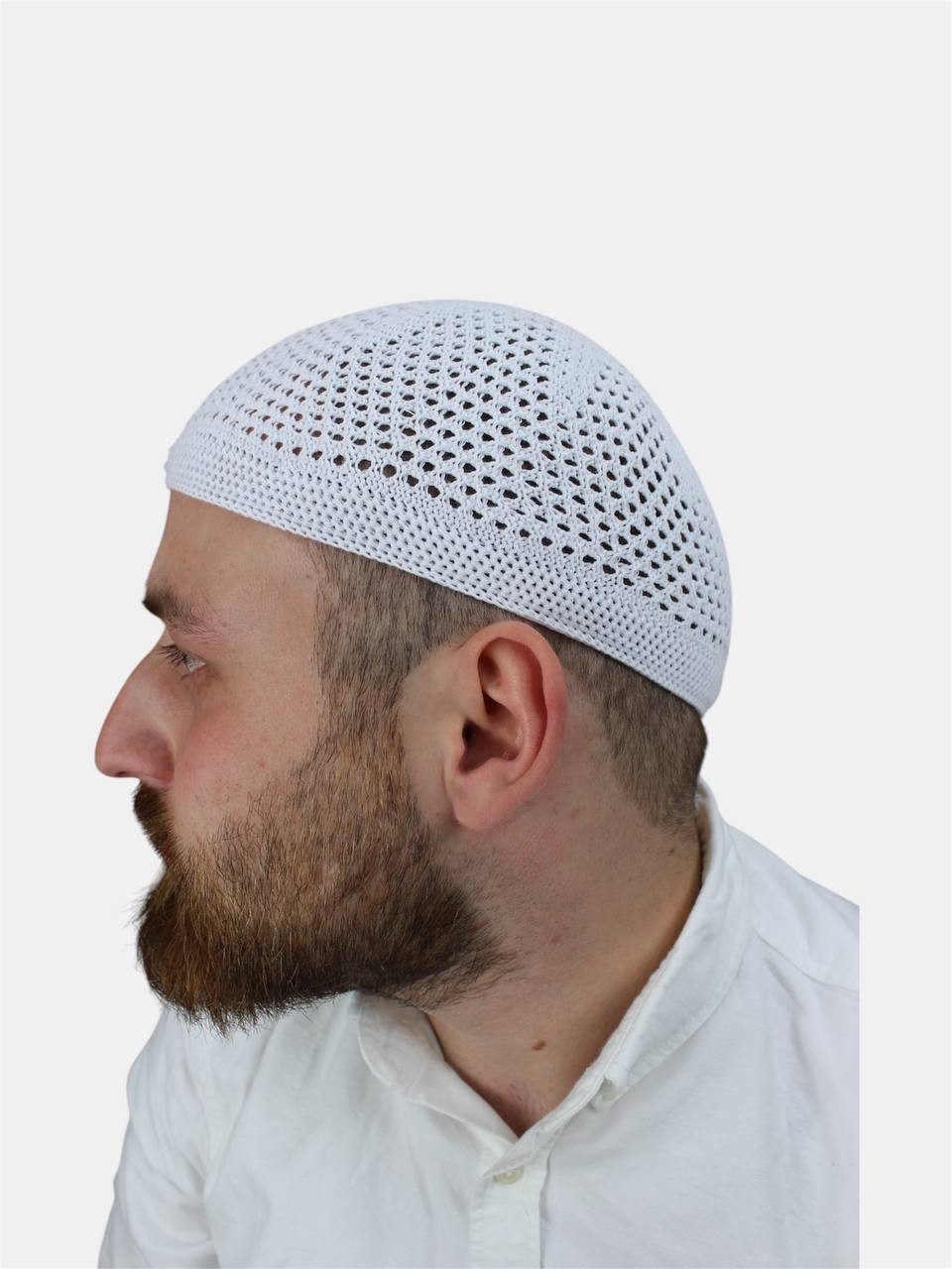 Aymasal Strickmütze Handgestrickte elastische Gebetsmütze Herren günstig online kaufen