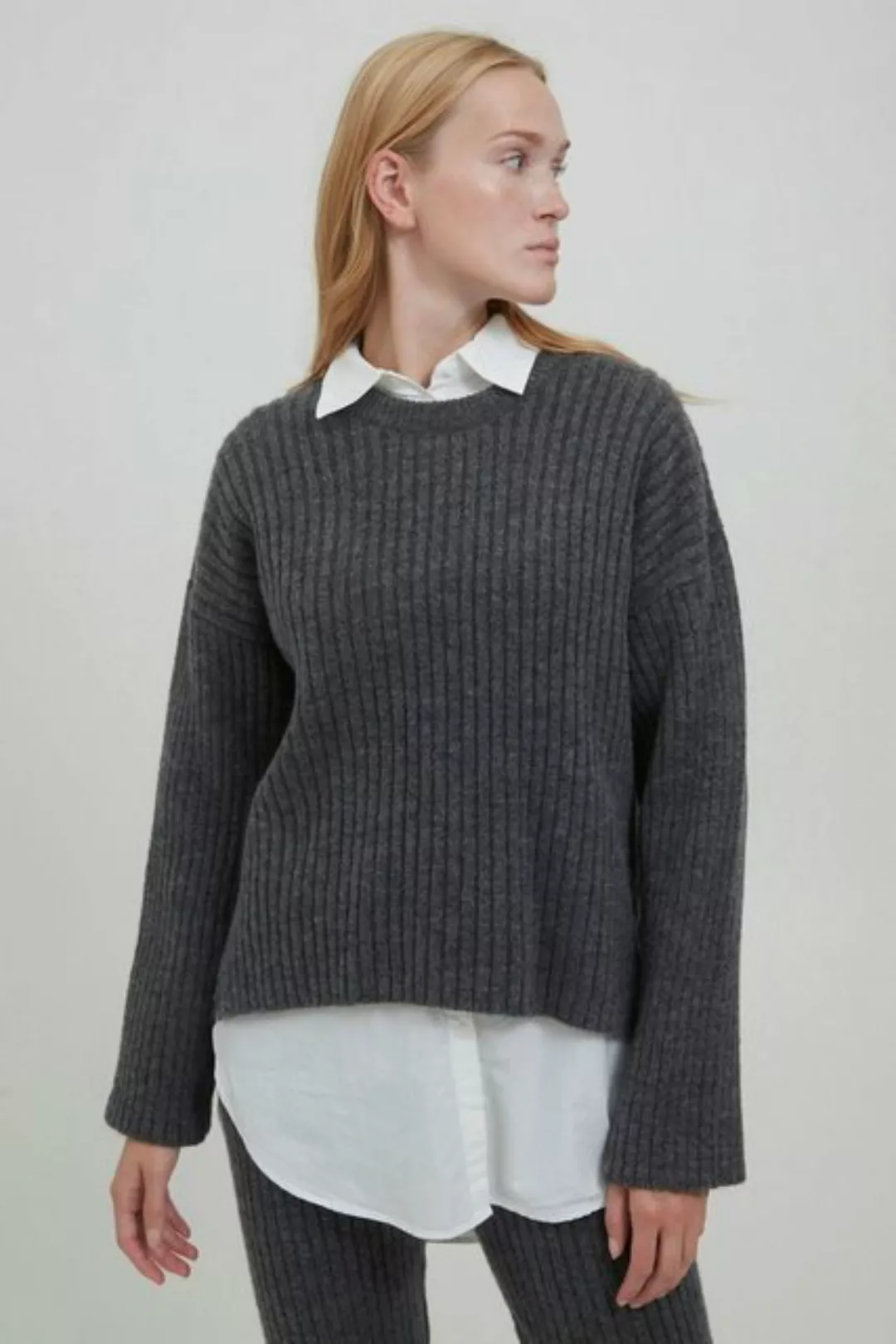 b.young Strickpullover BYNASIKA JUMPER - 20810776 Strickpullover mit gestre günstig online kaufen