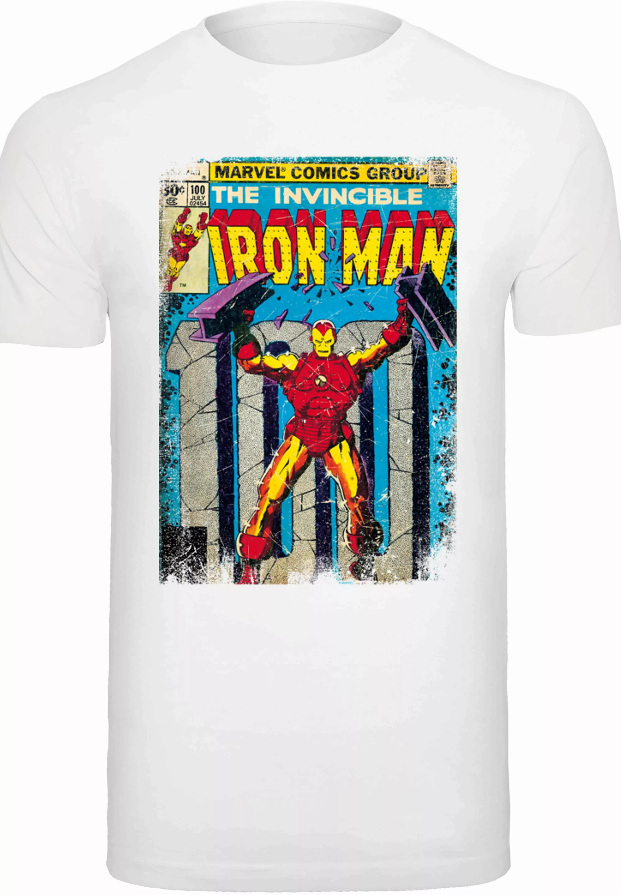 F4NT4STIC T-Shirt "Marvel Iron Man Cover", Herren,Premium Merch,Regular-Fit günstig online kaufen