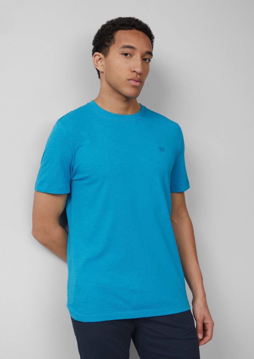 s.Oliver Kurzarmshirt T-Shirt mit Logo-Print Artwork günstig online kaufen