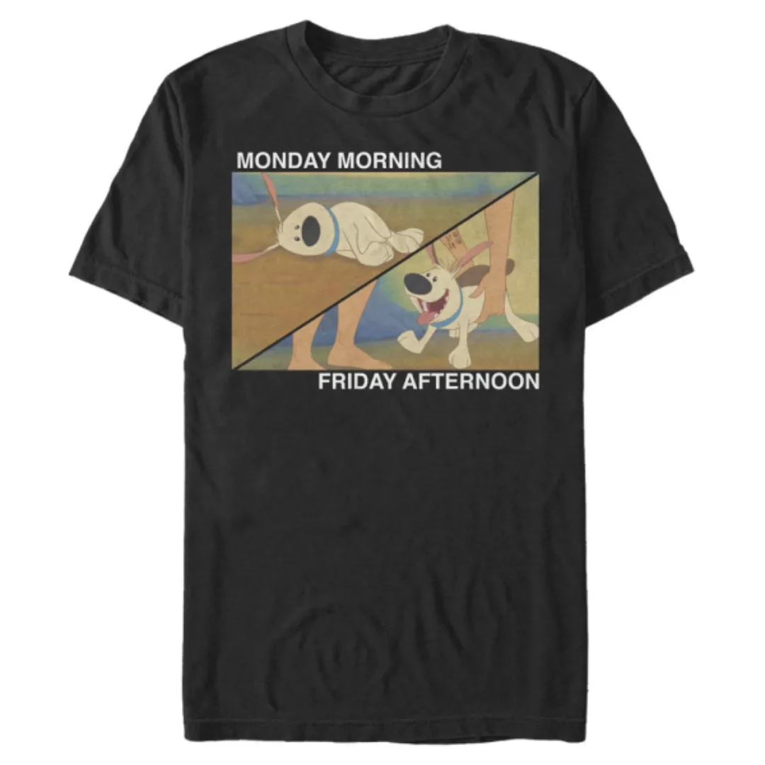 Disney - Mulan - Little Brother Monday to Friday - Männer T-Shirt günstig online kaufen