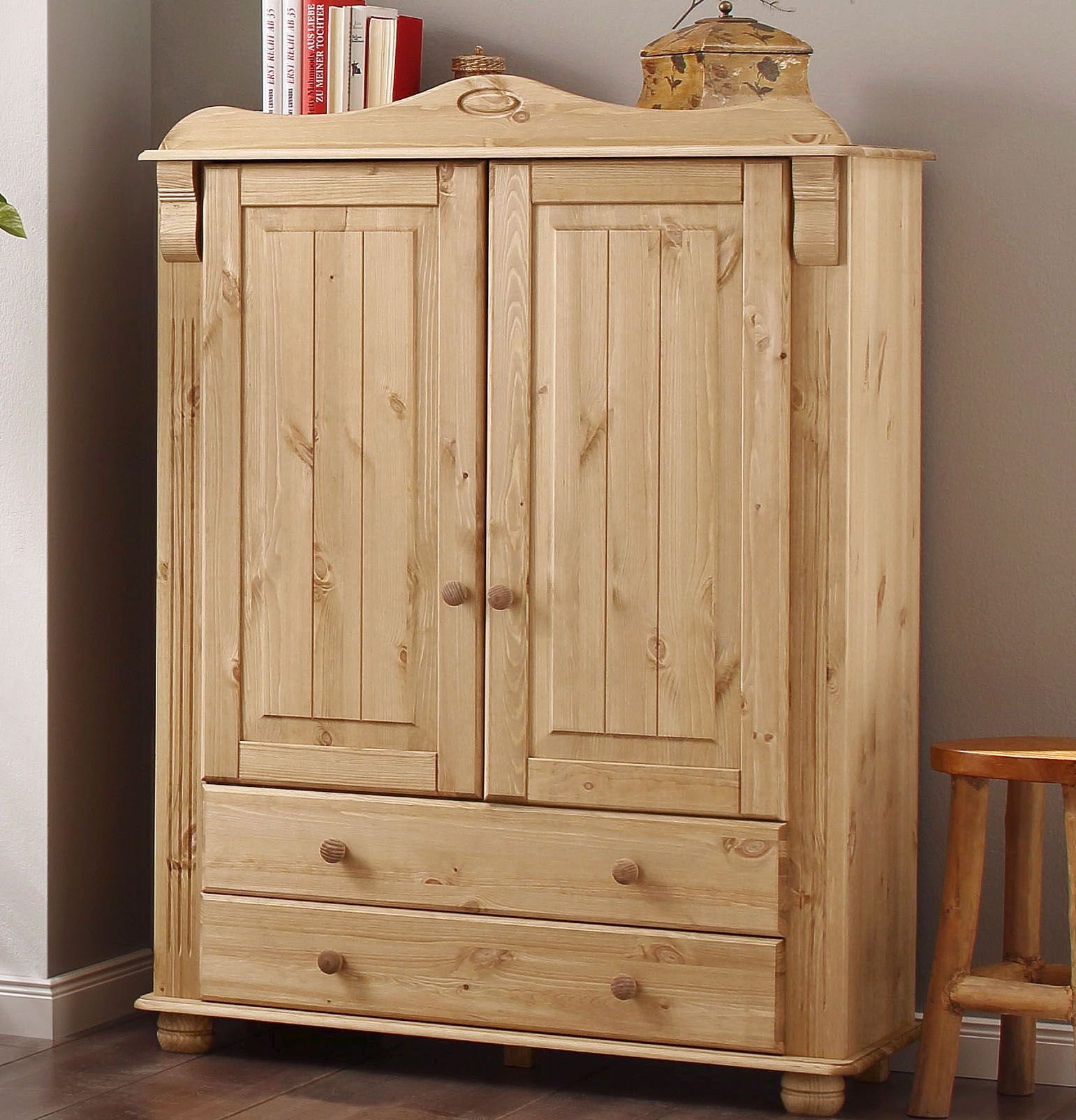 Home affaire Wäscheschrank "Adele, Mehrzweckschrank", (2 Breiten: 93/130 cm günstig online kaufen