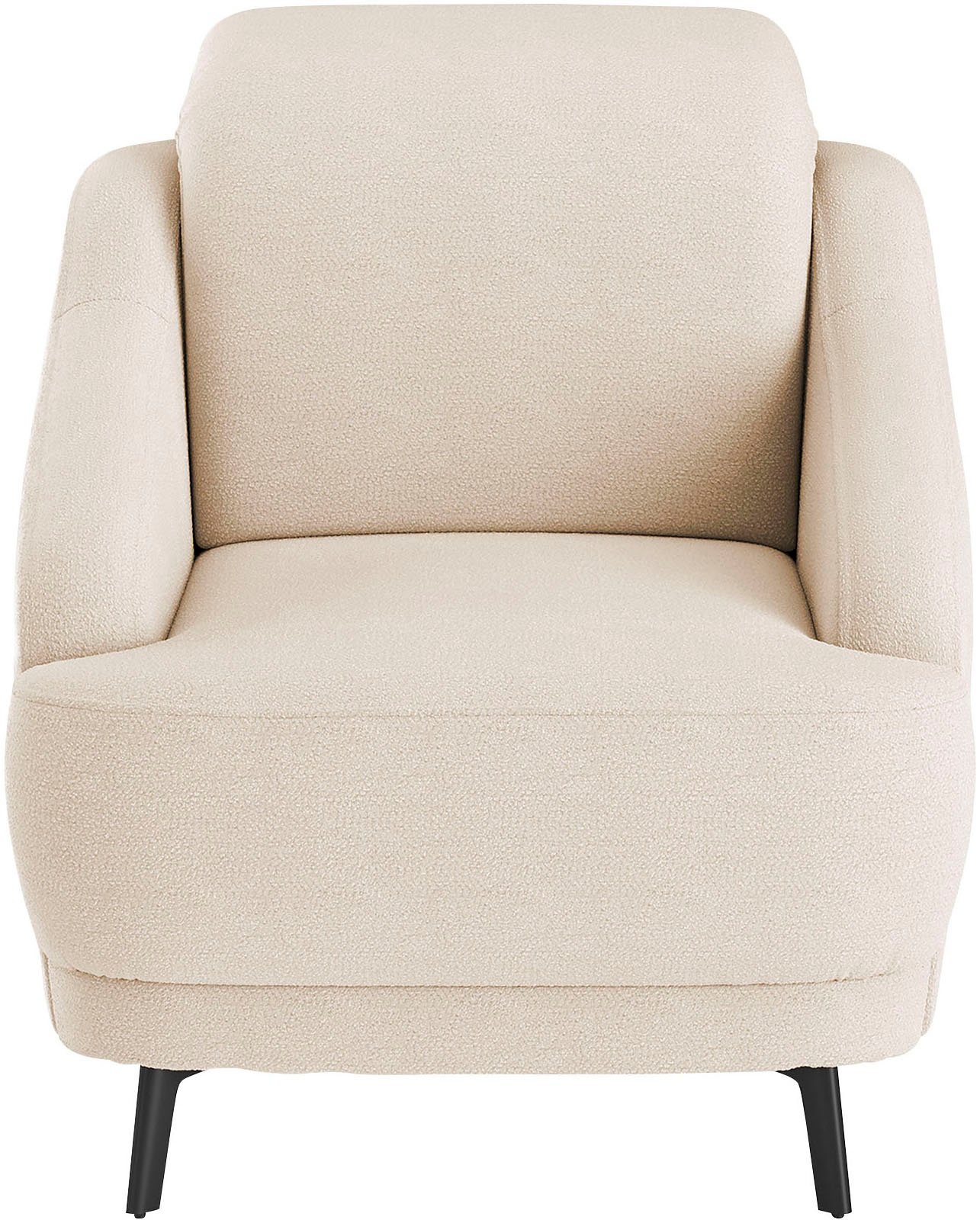 sit&more Sessel Blues (1-St), mit Metallfüßen, günstig online kaufen