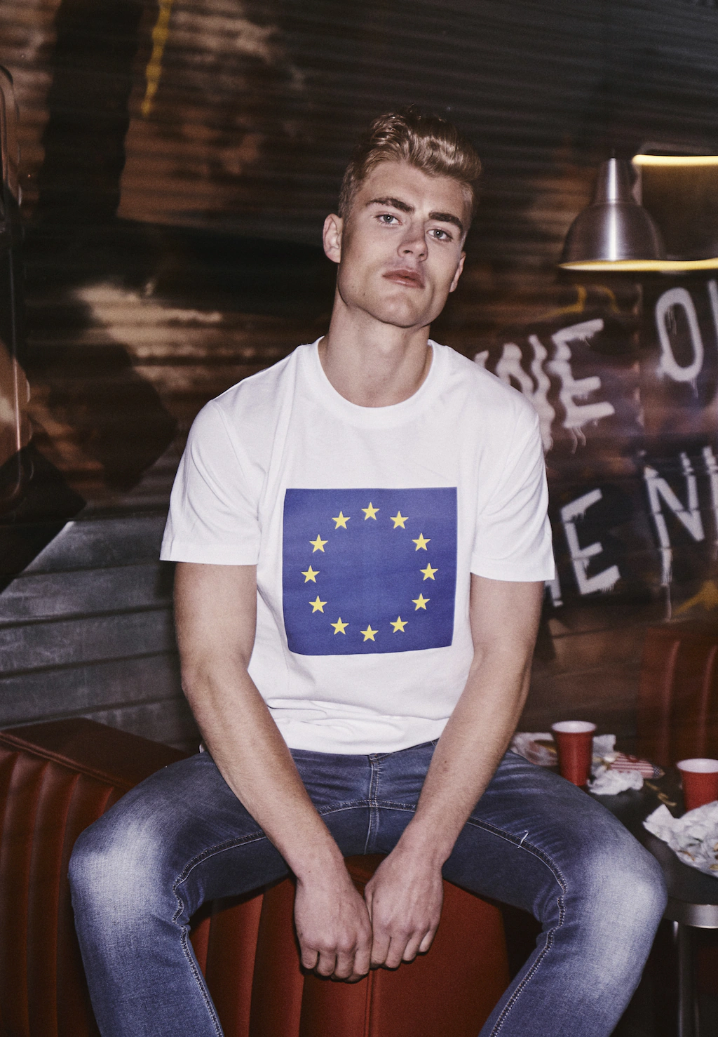 MisterTee T-Shirt "MisterTee Herren Europe Tee" günstig online kaufen