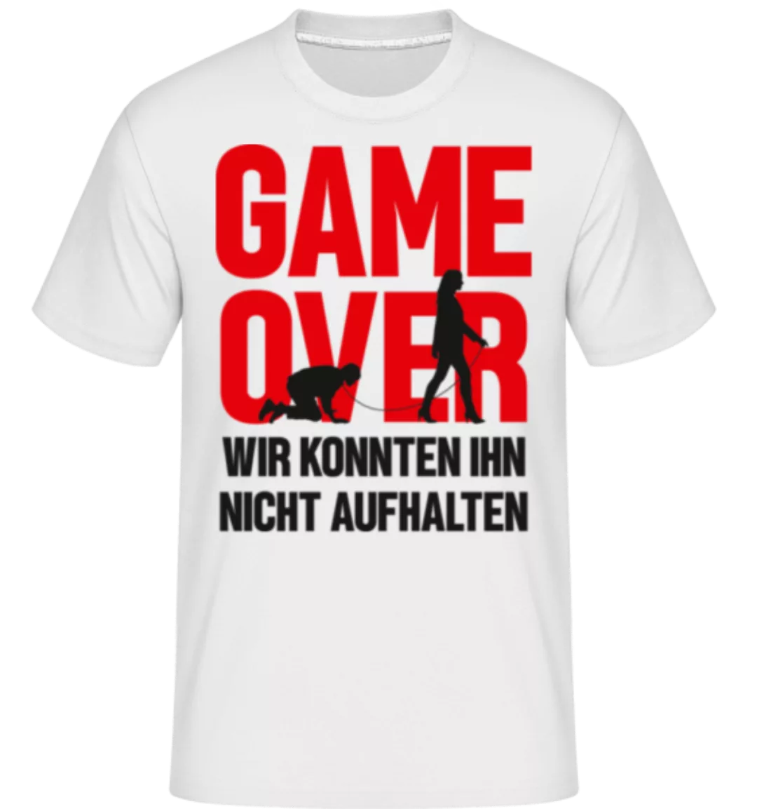 JGA Game Over Konnten Nicht Aufhalten · Shirtinator Männer T-Shirt günstig online kaufen