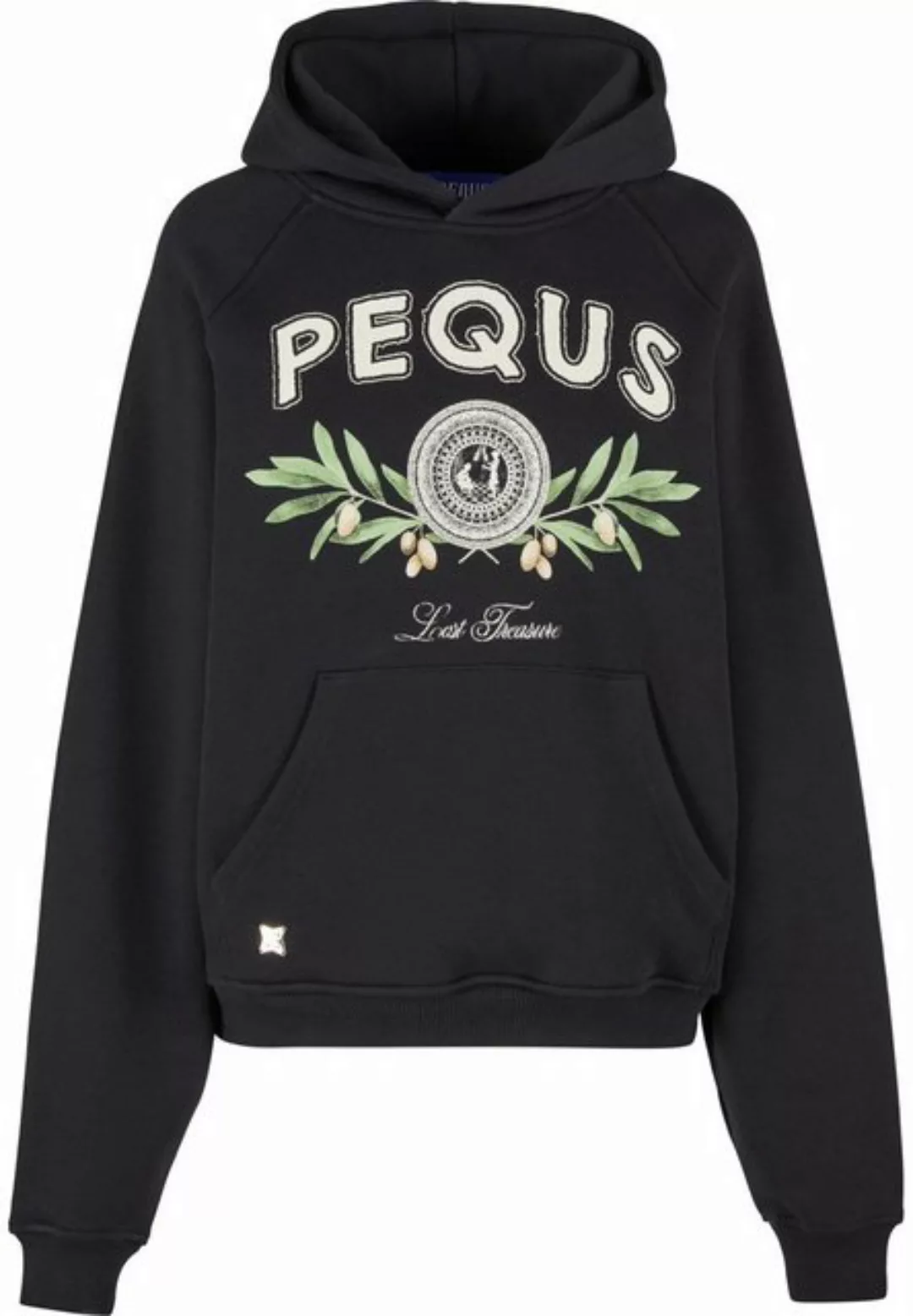 PEQUS Kapuzensweatshirt PEQUS PEQUS Olive Coin Relic Hoodie (1-tlg) günstig online kaufen