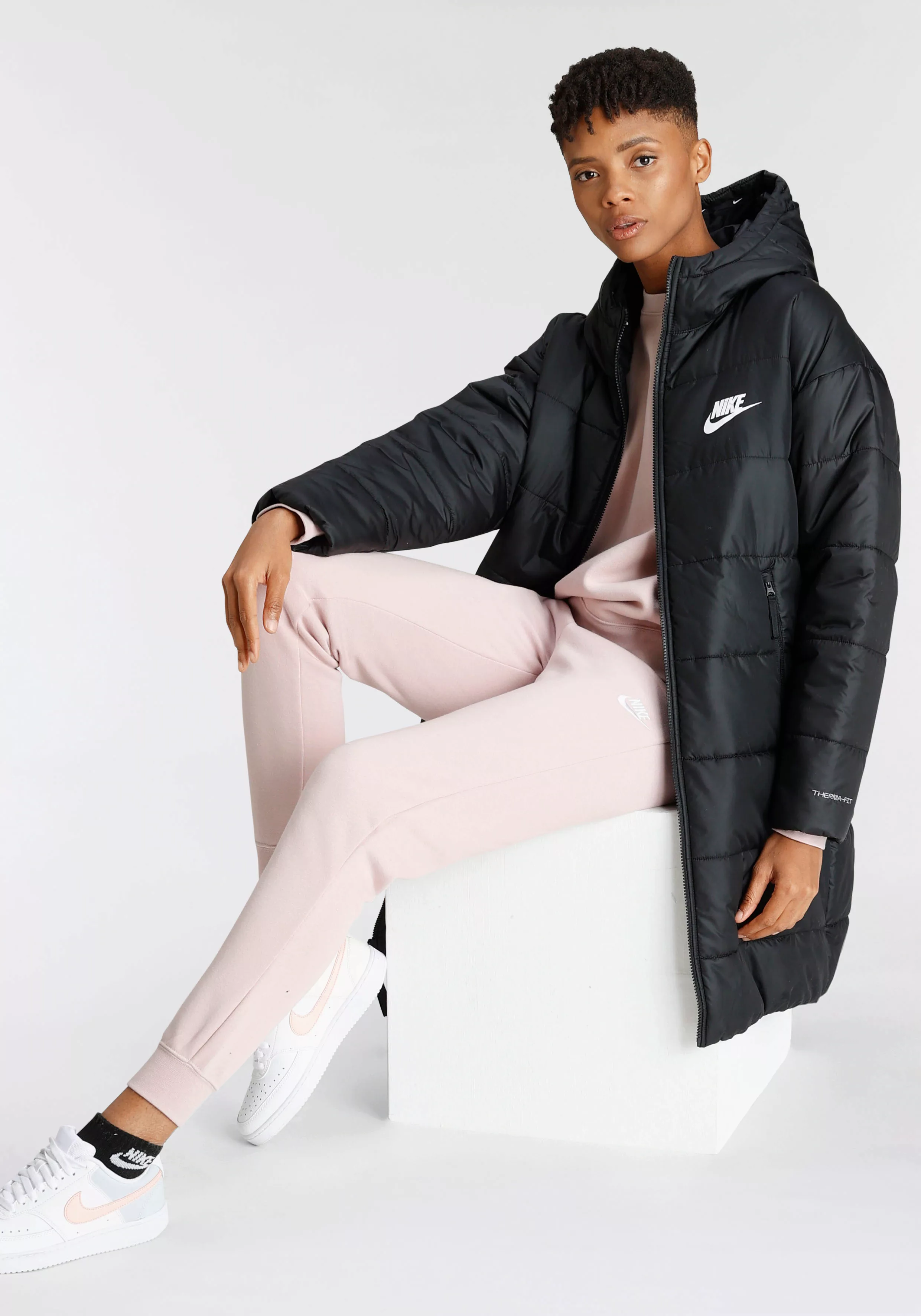 Nike Sportswear Steppmantel "Therma-FIT Repel Womens Hooded Parka" günstig online kaufen