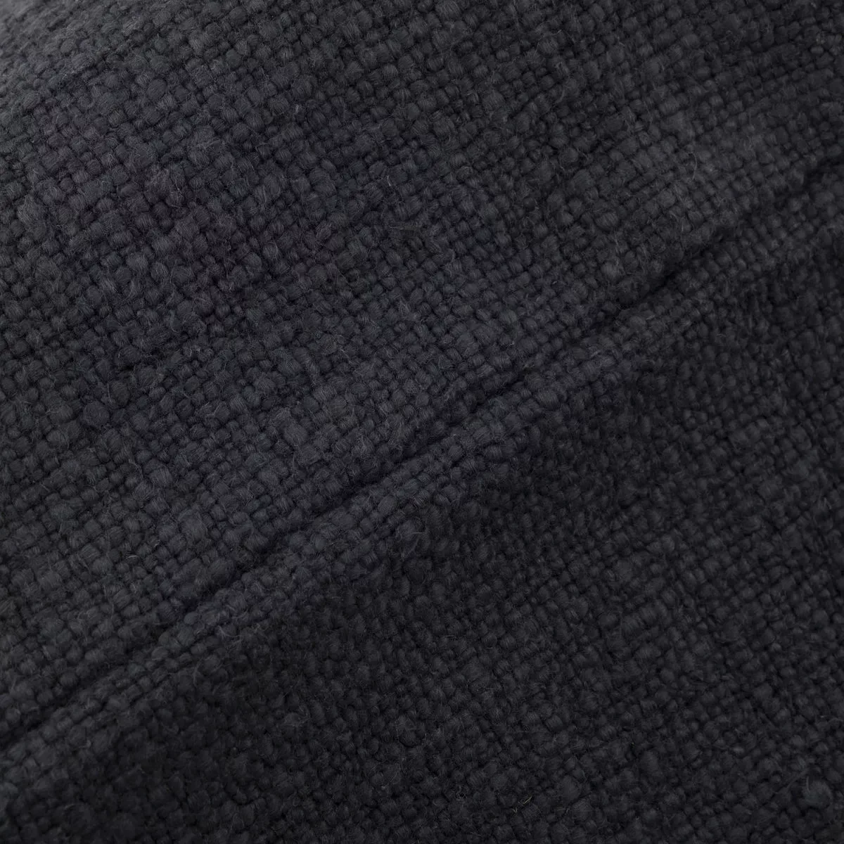 Kissenbezug Adah in Grau aus Baumwolle und Leinen günstig online kaufen
