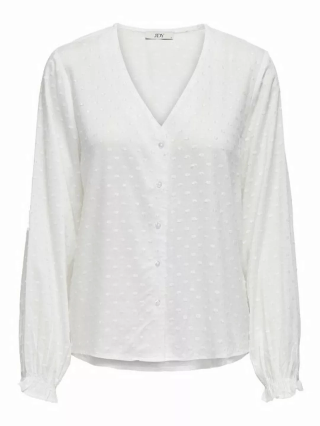 JACQUELINE de YONG Blusenshirt Bluse Haifischkragen Knopfleiste voluminöse günstig online kaufen