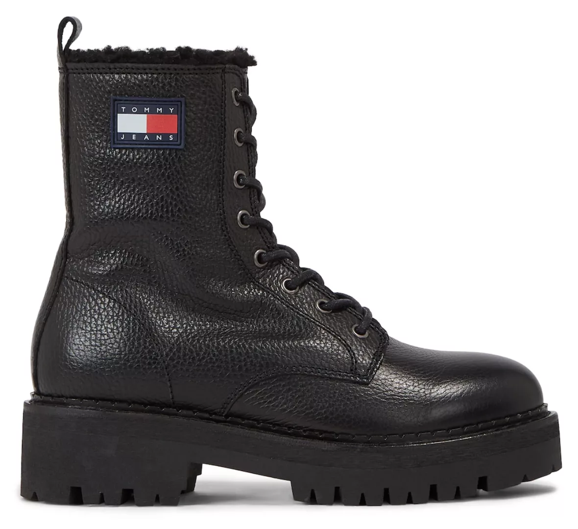 Tommy Jeans Winterstiefelette "TJW URBAN BOOT TUMBLED LTR WL", mit seitlich günstig online kaufen