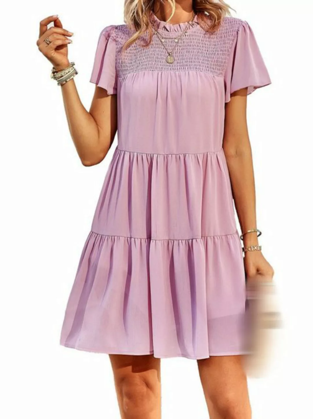 AFAZ New Trading UG Sommerkleid Temperament Taille schlankmachendes Kleid i günstig online kaufen