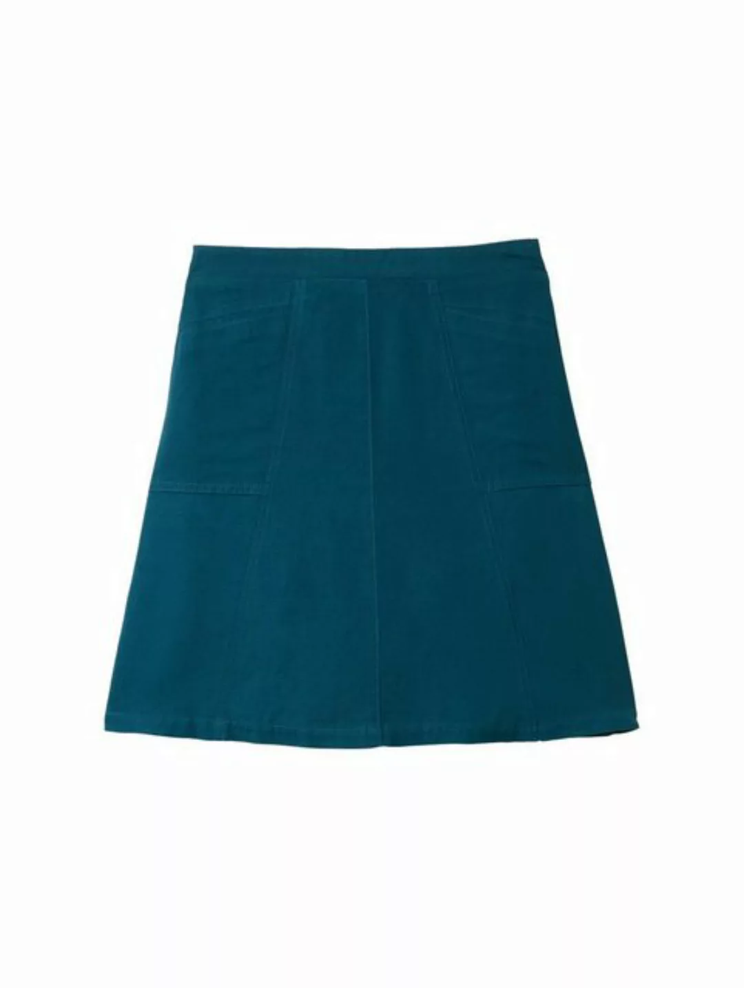 TOM TAILOR Sommerrock cargo skirt linen, Moss Blue günstig online kaufen