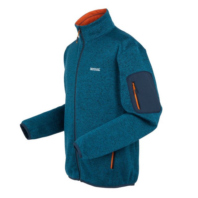 Regatta Strickfleecejacke Newhill Midlayer für Herren aus recycelten Materi günstig online kaufen