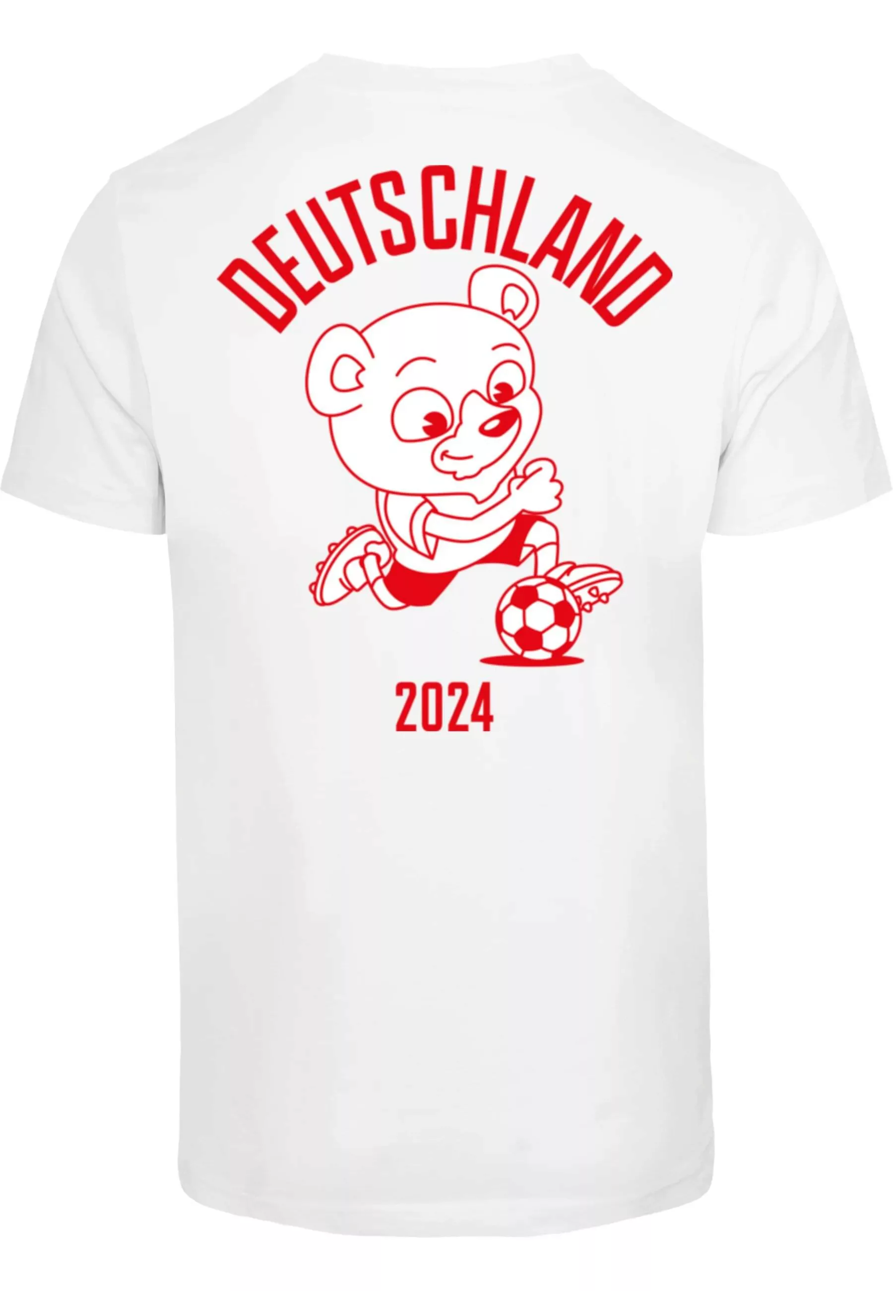 MisterTee T-Shirt "MisterTee Solid Football Bear Tee" günstig online kaufen