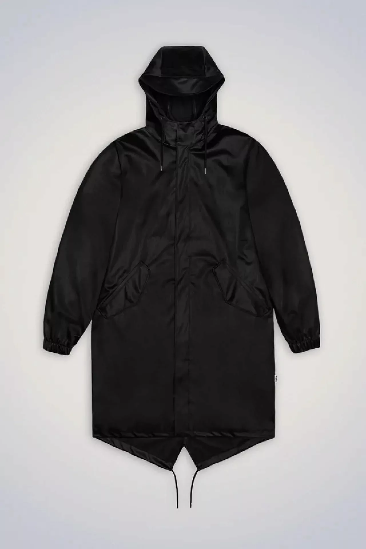 Rains Regenjacke Fishtail Parka Black - Variante: schwarz XL günstig online kaufen