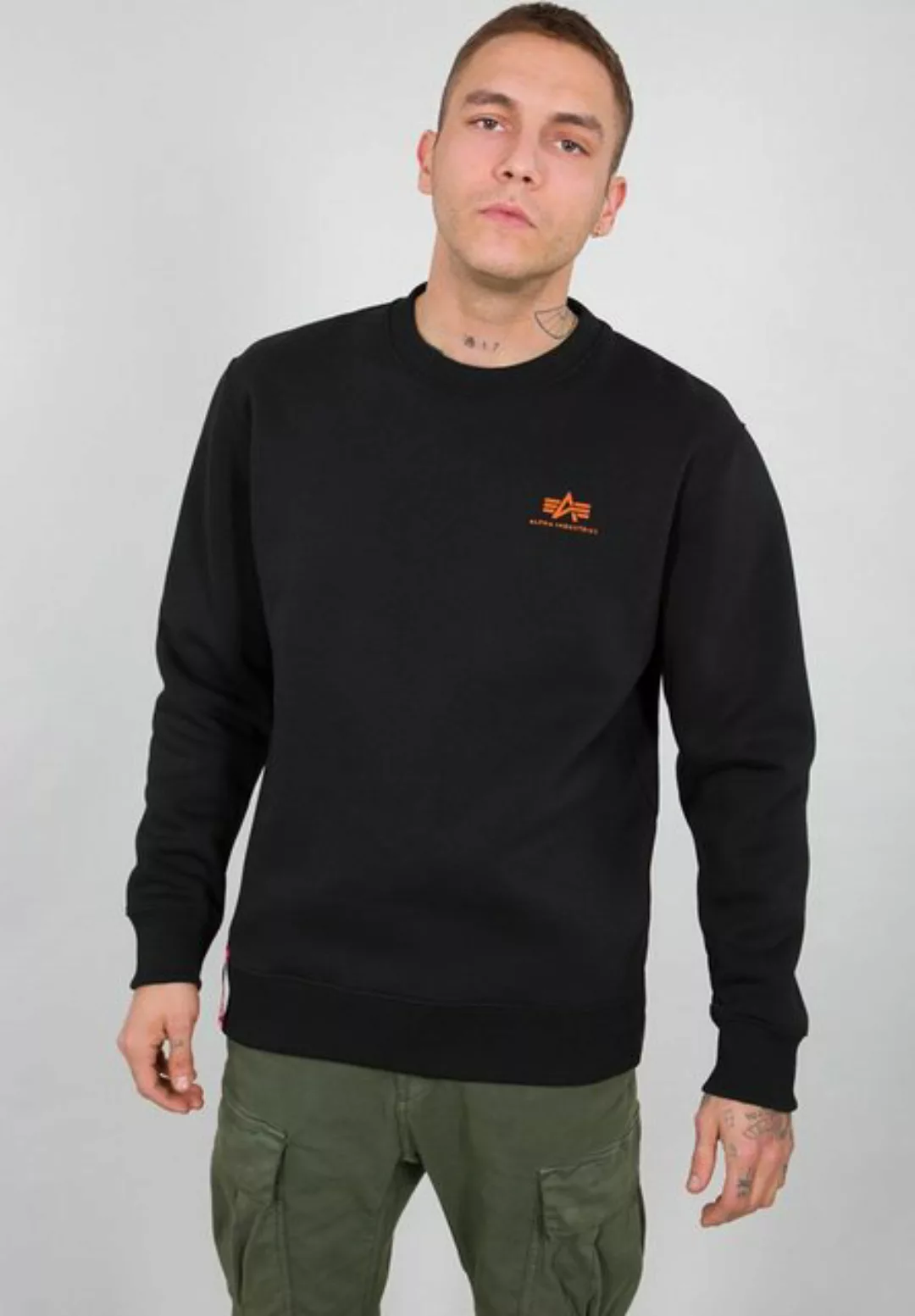 Alpha Industries Sweater "Alpha Industries Men - Sweatshirts Basic Sweater günstig online kaufen