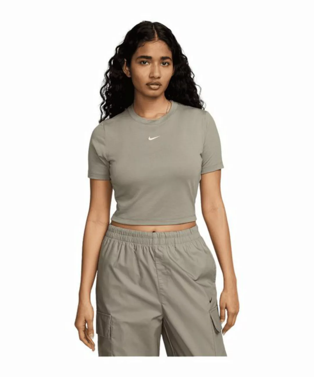 Nike Sportswear T-Shirt Essential SLM Crop T-Shirt Damen default günstig online kaufen