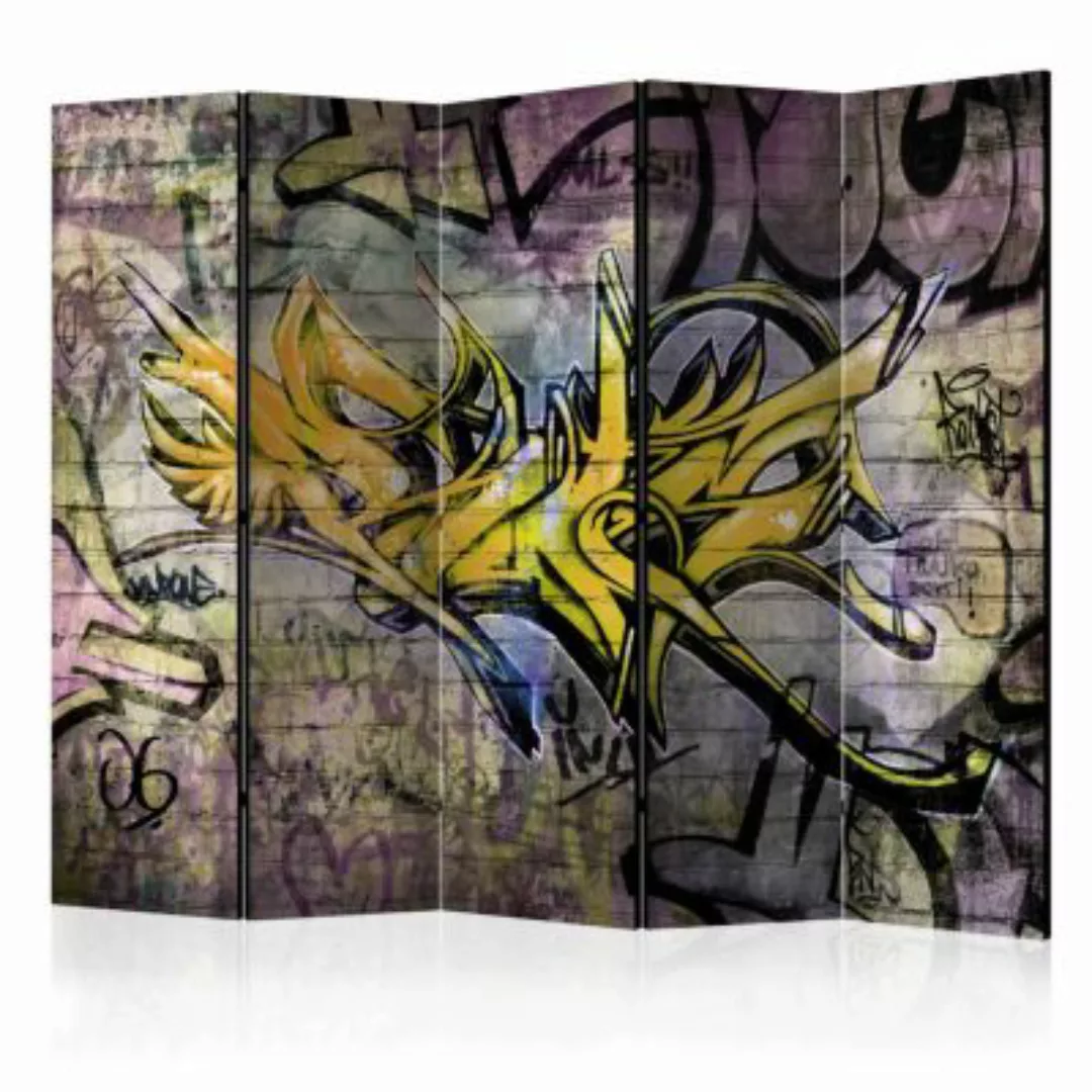 artgeist Paravent Stunning graffiti II [Room Dividers] mehrfarbig Gr. 225 x günstig online kaufen