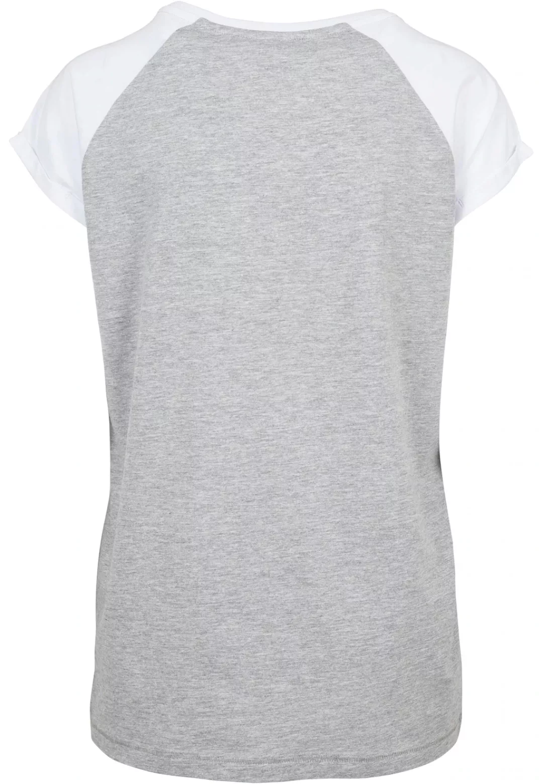 URBAN CLASSICS Kurzarmshirt "Urban Classics Damen Ladies Contrast Raglan Te günstig online kaufen