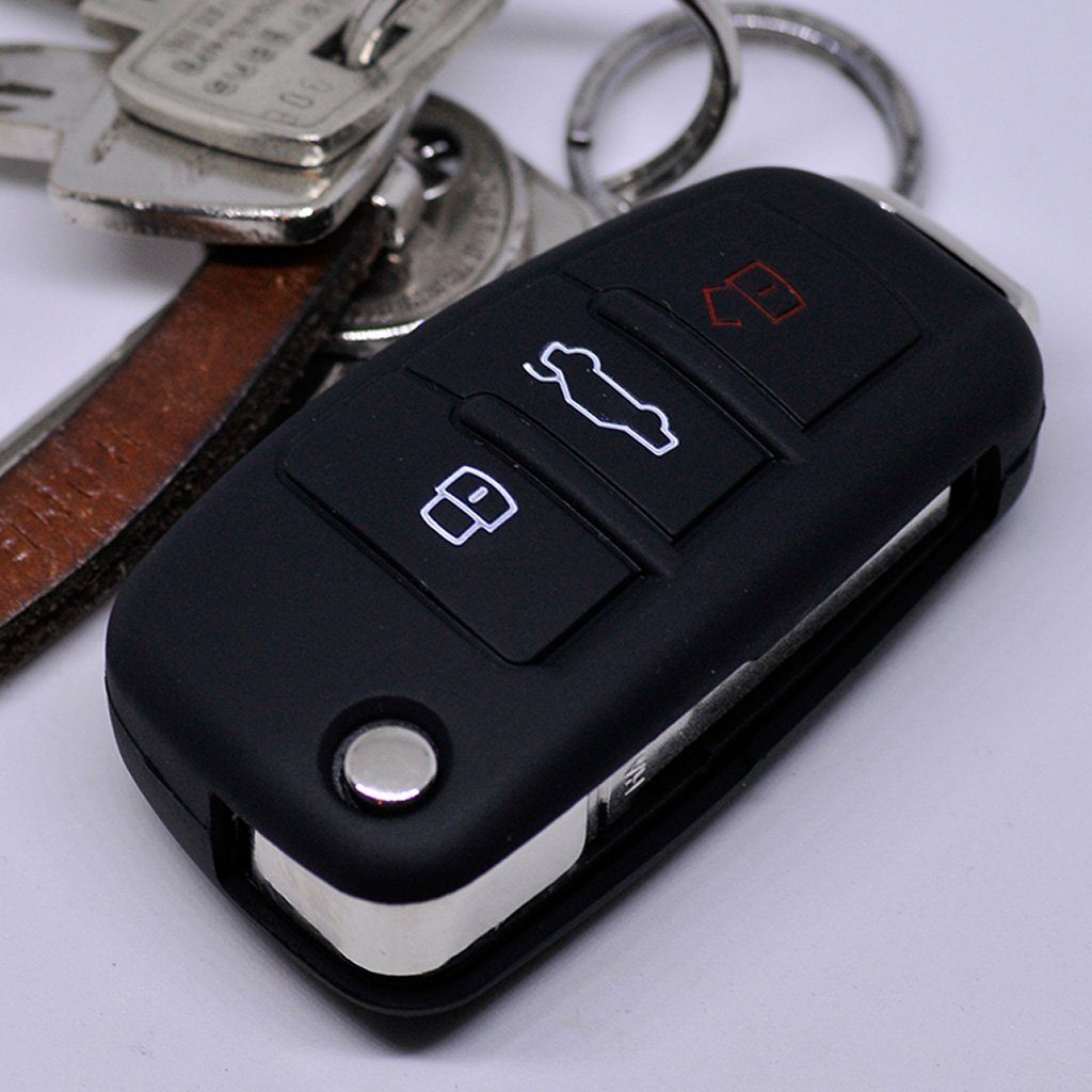 mt-key Schlüsseltasche Autoschlüssel Softcase Silikon Schutzhülle günstig online kaufen
