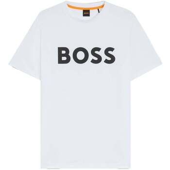 BOSS  T-Shirt Thinking 1 Logo T-Shirt White günstig online kaufen