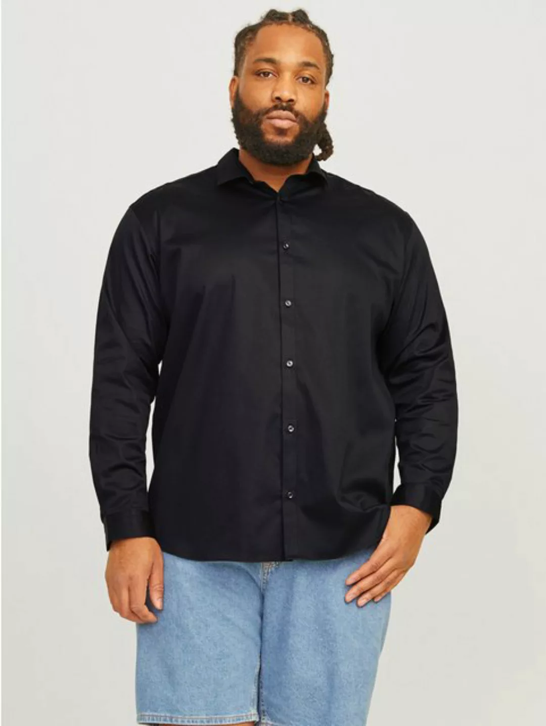 Jack & Jones PlusSize Langarmhemd "JJPRPARMA SHIRT L/S NOOS PLS" günstig online kaufen