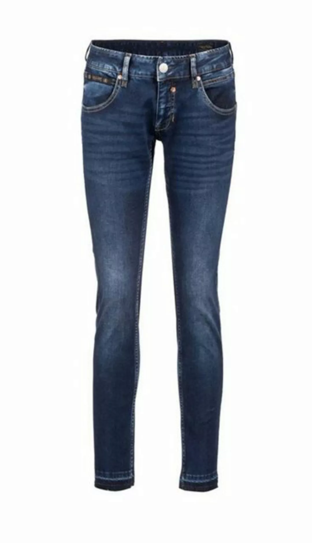 Herrlicher Stretch-Jeans PITCH Slim 5303 Organic Powerstretch Röhrenjeans günstig online kaufen