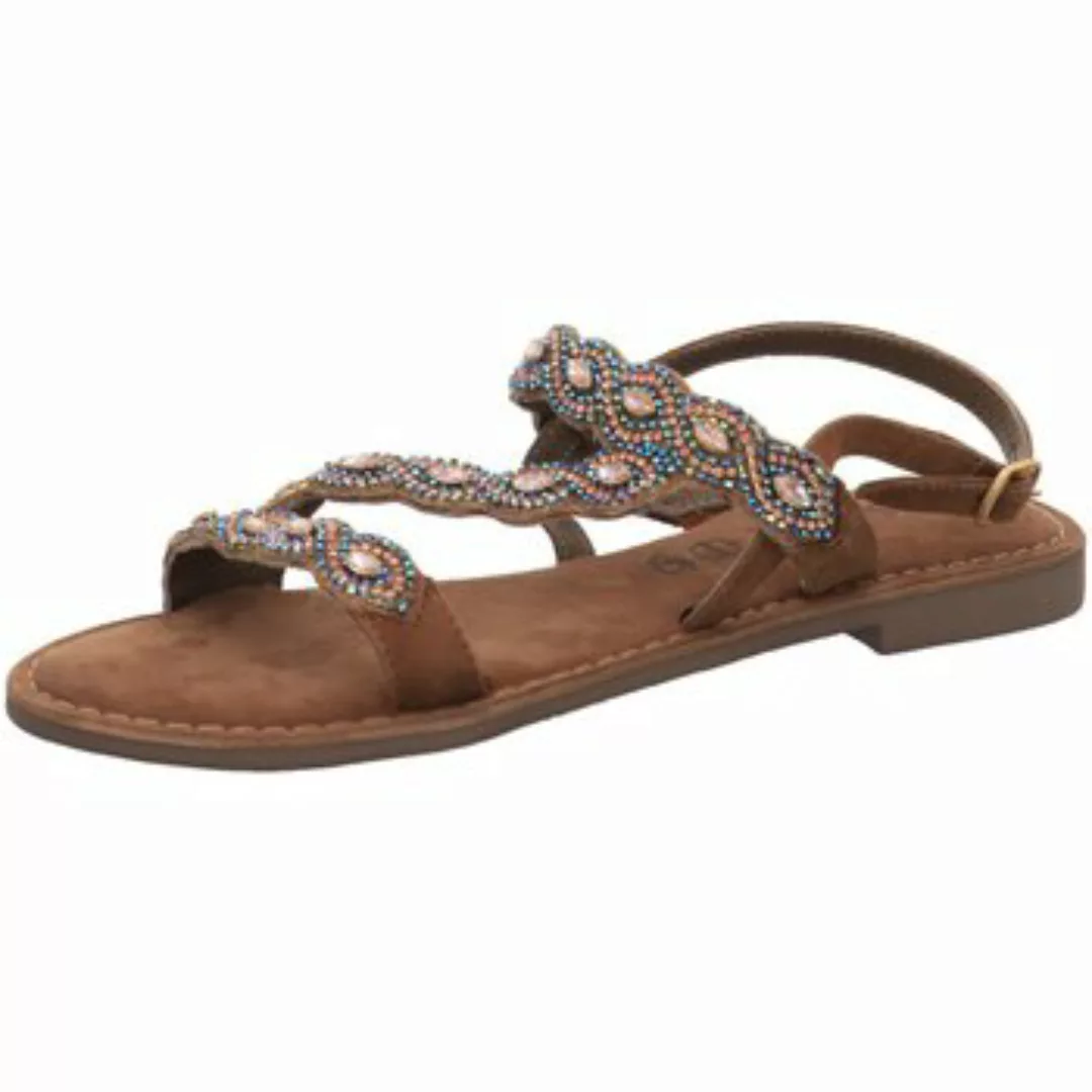 Lazamani  Sandalen Sandaletten LA75816 tan tan strass LA75816 tan günstig online kaufen