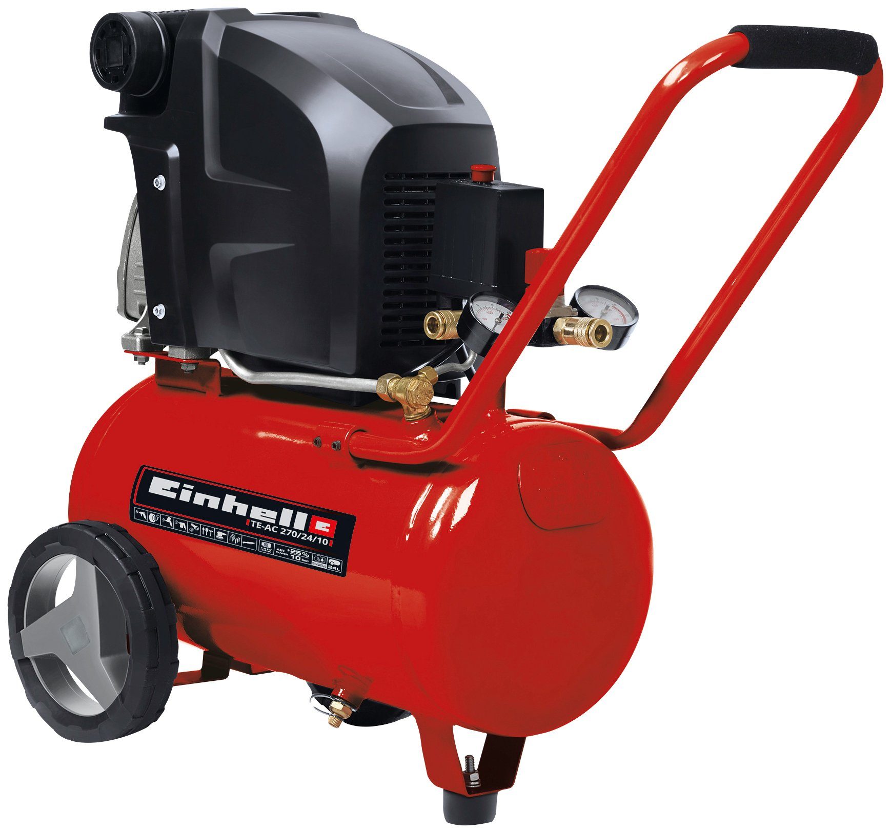 Einhell Luftkompressor 24 L Te-ac 270/24/10 günstig online kaufen