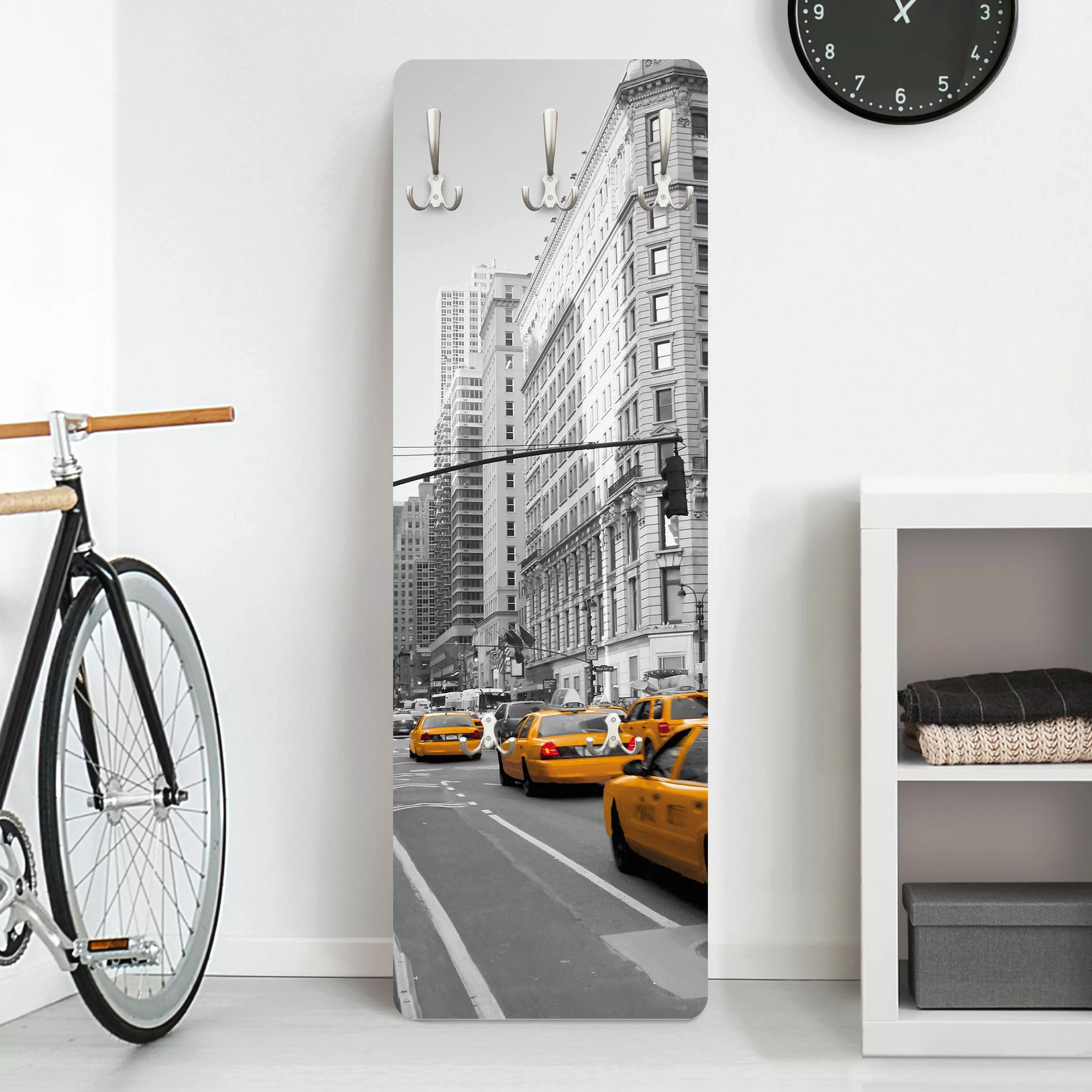 Wandgarderobe Holzpaneel Architektur & Skyline No.192 NEW YORK, NEW YORK günstig online kaufen