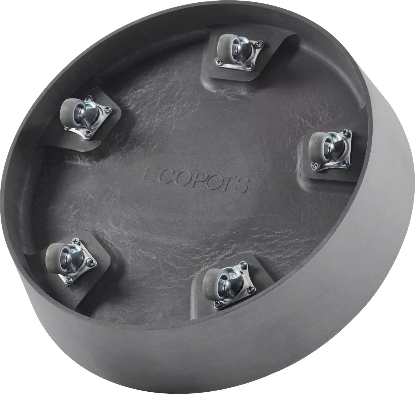 Ecopots Untersetzer Amsterdam Rollen Grau 28,7 cm x 8,3 cm günstig online kaufen