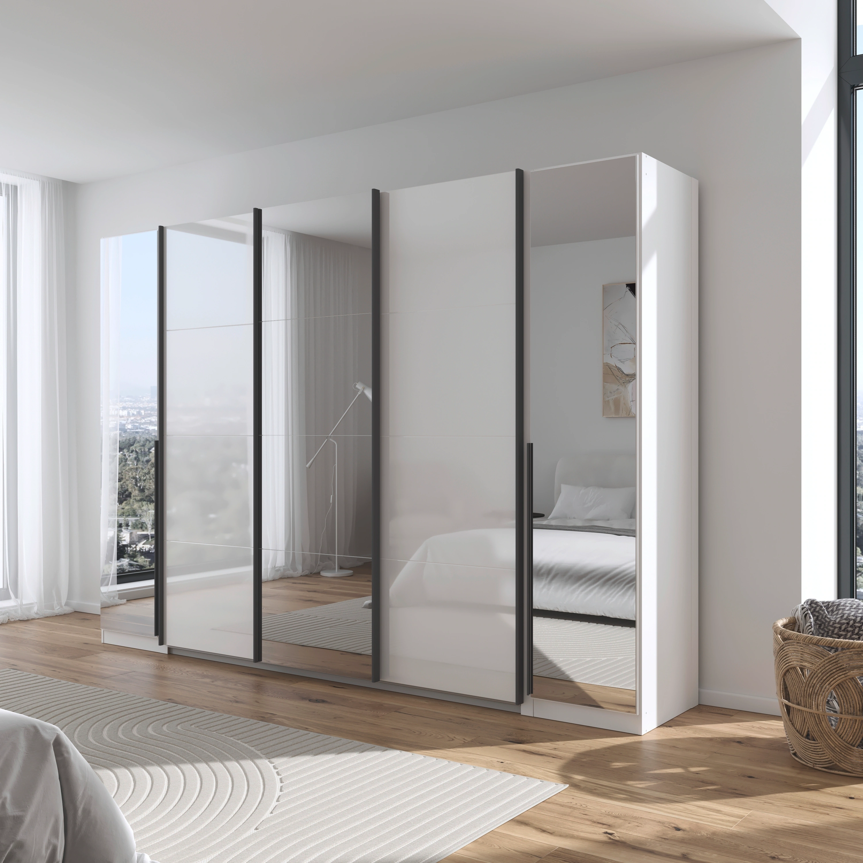rauch Schwebetürenschrank "Agordo", (im angesagten Mix aus Dreh- und Schweb günstig online kaufen