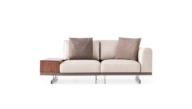 Xlmoebel 3-Sitzer Graues modernes 3-Sitzer Sofa für das Wohnzimmer, 1 Teile günstig online kaufen