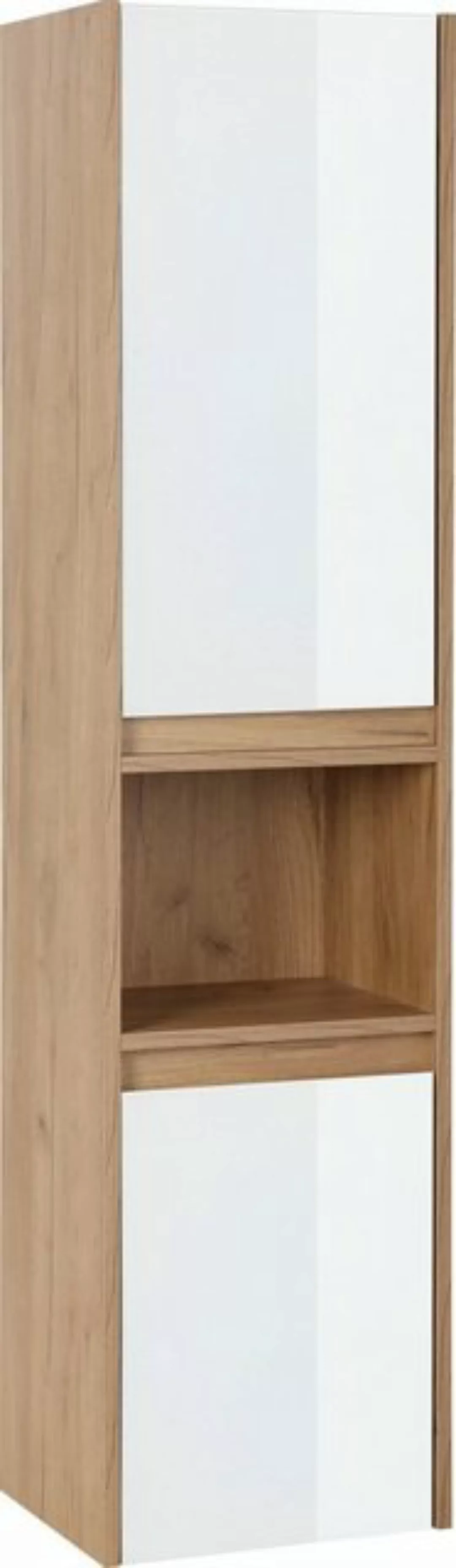 welltime Hochschrank "Torun Badezimmerschrank", Badschrank Schrank Breite 3 günstig online kaufen