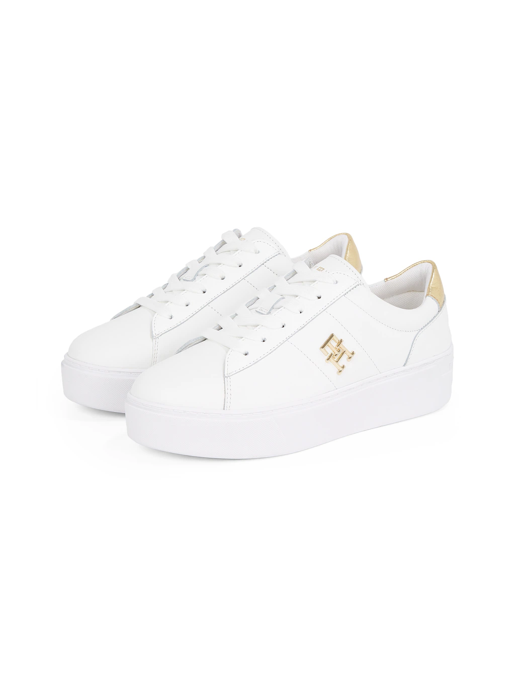 Tommy Hilfiger Plateausneaker "PLATFORM COURT SNEAKER METALLICS", Freizeits günstig online kaufen