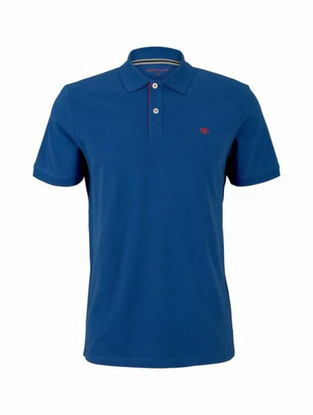 TOM TAILOR Poloshirt mit Knopfleiste und Logo günstig online kaufen