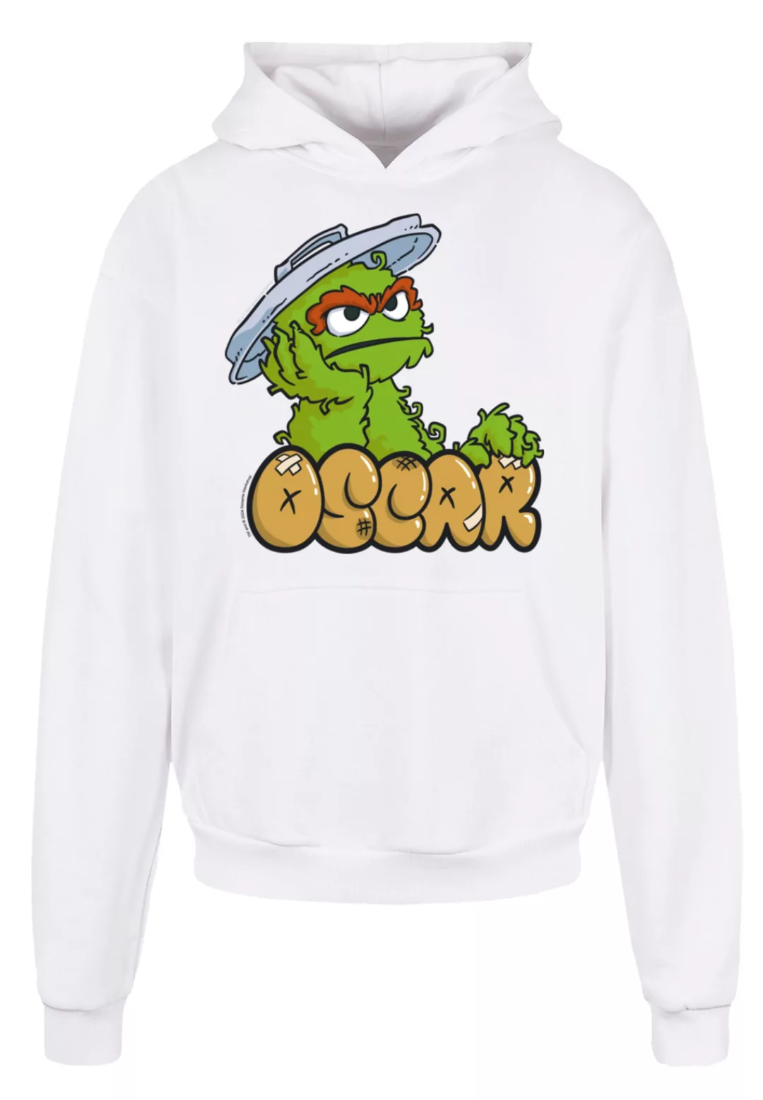 F4NT4STIC Kapuzenpullover "Sesamstraße Oscar Annoyed", Premium Qualität, We günstig online kaufen