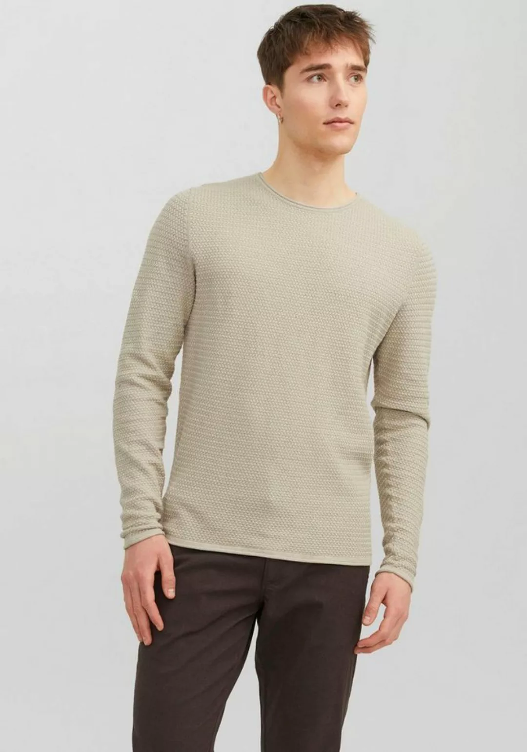 Jack & Jones Rundhalspullover JPRBLUMIGUEL KNIT CREW NECK NOOS günstig online kaufen