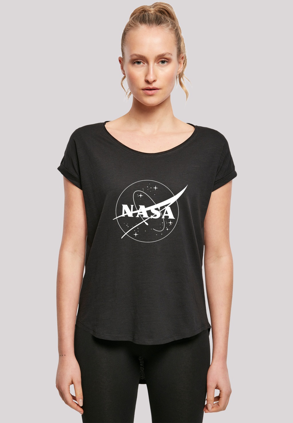 F4NT4STIC T-Shirt "NASA Classic Insignia Monochrome", Print günstig online kaufen