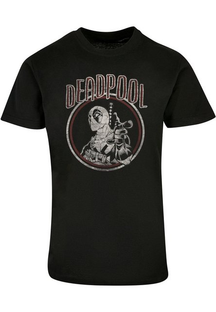 ABSOLUTE CULT T-Shirt ABSOLUTE CULT Herren Deadpool - Vintage Circle T-Shir günstig online kaufen