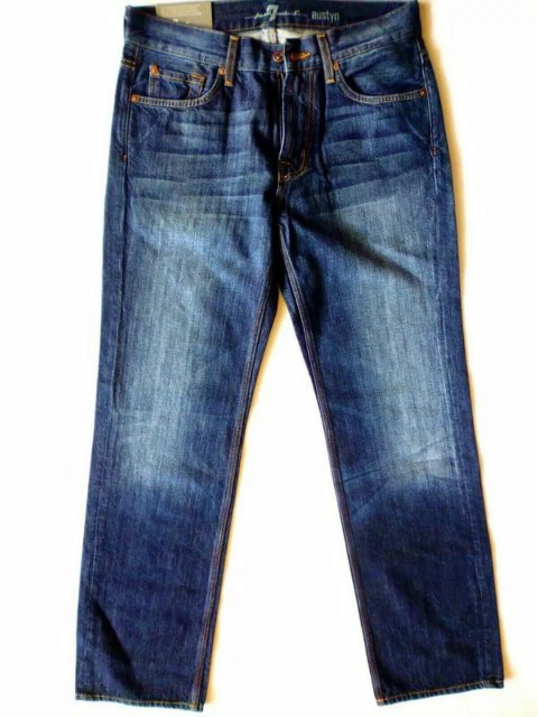 5-Pocket-Jeans 7 For All Mankind Herren Jeanshose, Austyn Dunkel Blau ausge günstig online kaufen