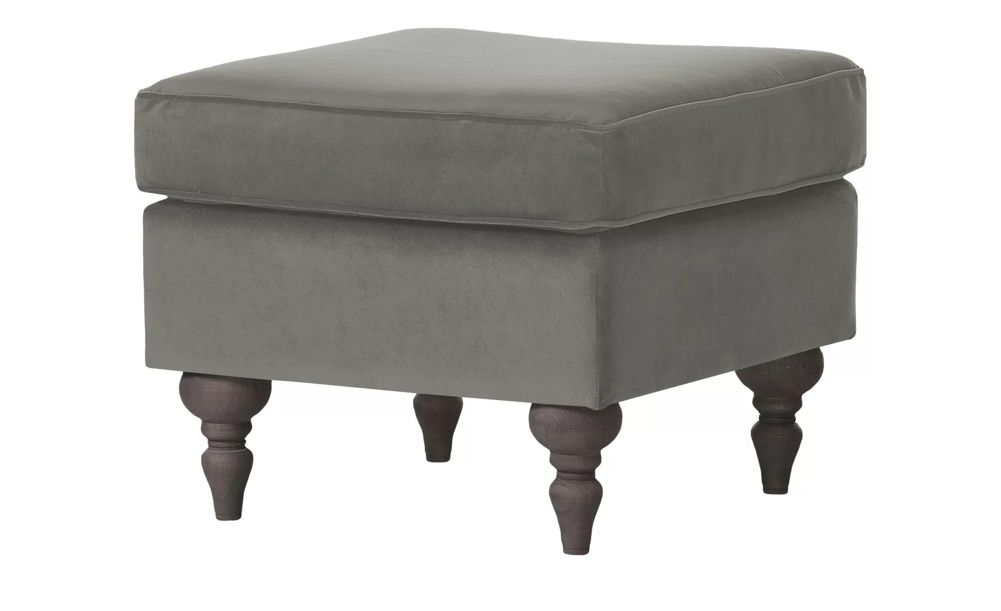 Hocker   Cozy ¦ grau ¦ Maße (cm): B: 55 H: 44 T: 55.0 Polstermöbel > Hocker günstig online kaufen